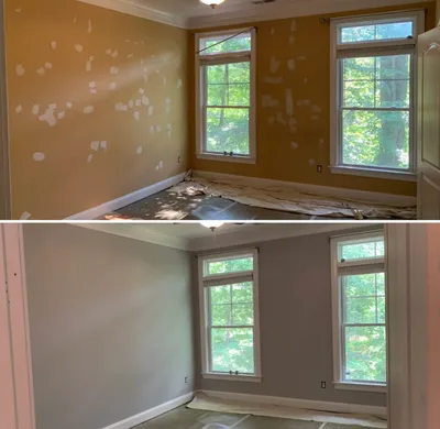 Recent renovation finishing project in Ottawa