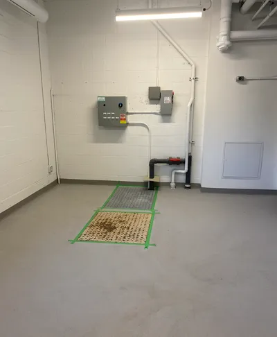 Commercial space painted in Ottawa